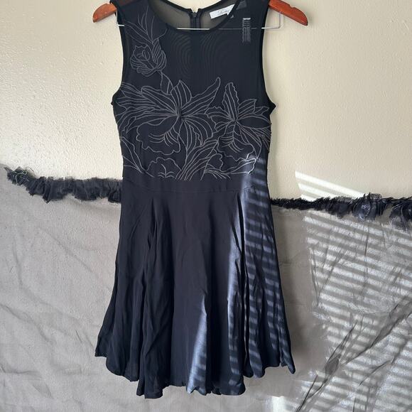 Lovers and Friends Black Wildfire Mini Dress Size Small - Picture 3 of 10